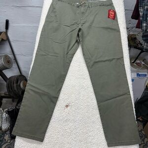 Faded Glory, Women’s Olive Green skinny ankle chino Pants, sz 12, brand new